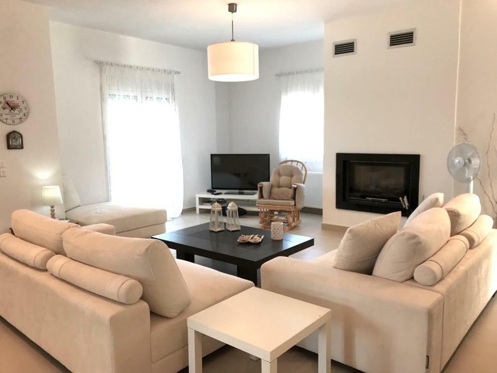 Villa Korais Luxury 3Br Apt With Sea View Tesalónica Exterior foto